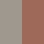 cor taupe e terracota